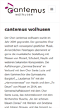 Mobile Screenshot of cantemus-wolhusen.ch